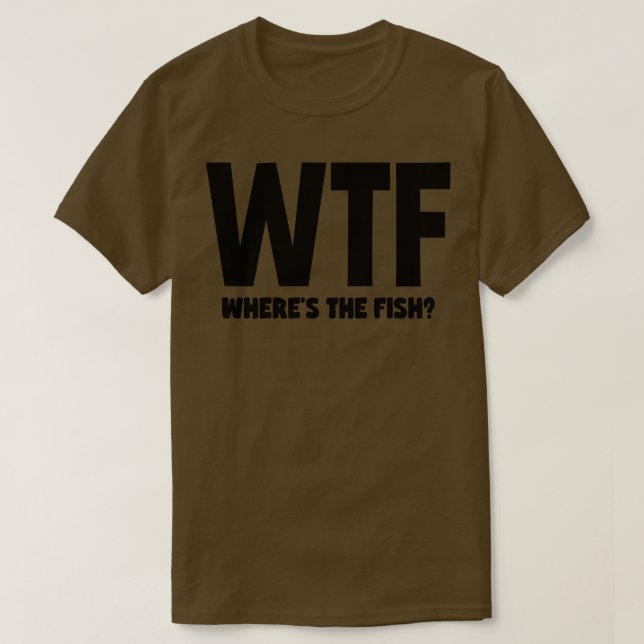 Wheres the fish T-Shirt (Design Front)