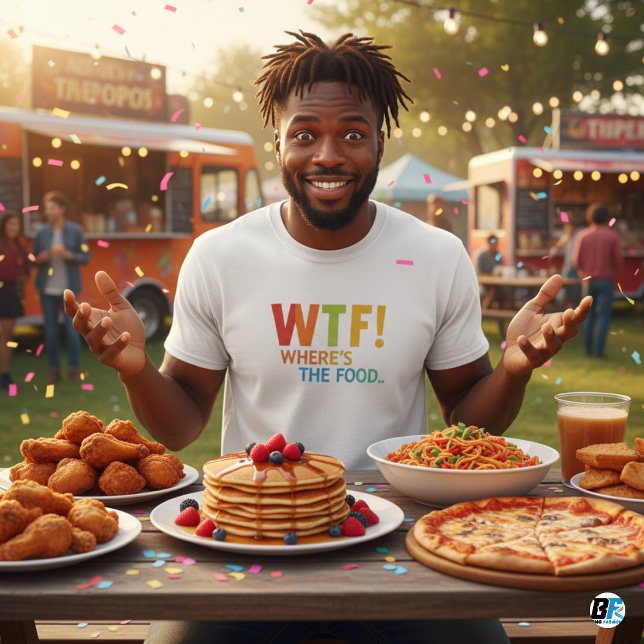 Where's The Food T-Shirt Men's (Creator Uploaded)