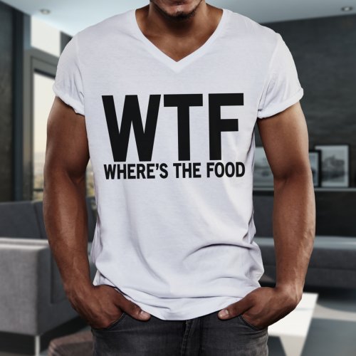Wheres The Food T_Shirt Mens