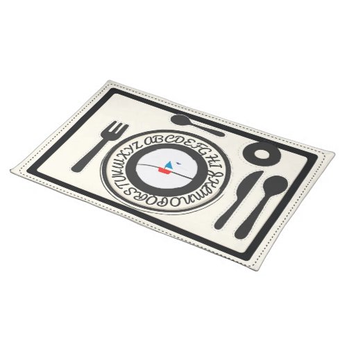 Wheres the fork A fun placemat for children