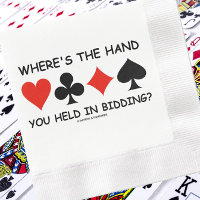 Where's The Hand You Held In Bidding? Bridge Game