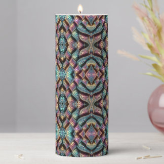 Where's The Mermaid Pillar Candle