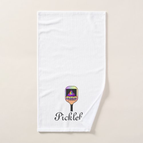 Wheres The Sun Pickleball Paddle Sports Towel