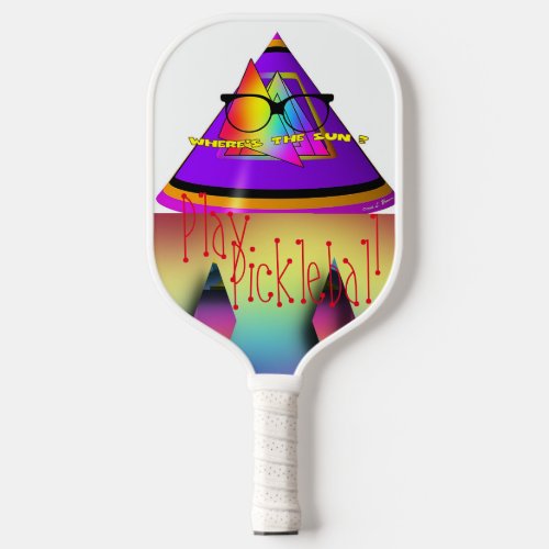 Wheres The Sun Picklelball Paddle