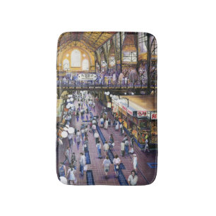Where's the Water Closet? Budapest Bathroom Mat