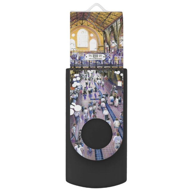 Where's the Water Closet? Budapest Flash Drive (Front Vertical)