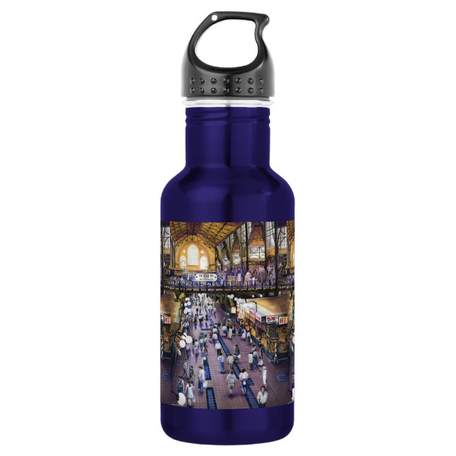 Where's the Water Closet? Budapest Water Bottle (Front)