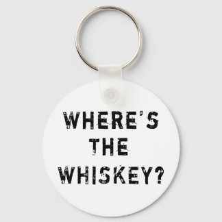 Where's The Whiskey Keychain