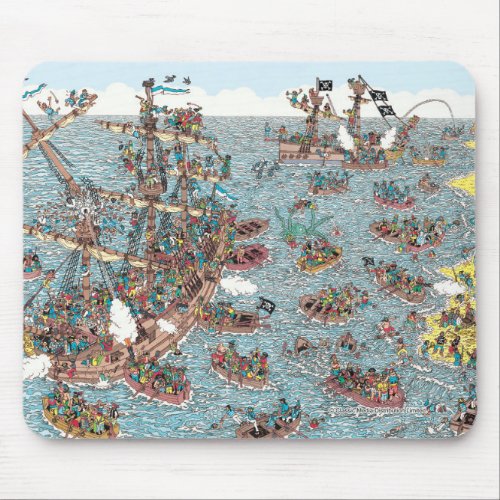 Wheres Waldo  Being a Pirate Mouse Pad