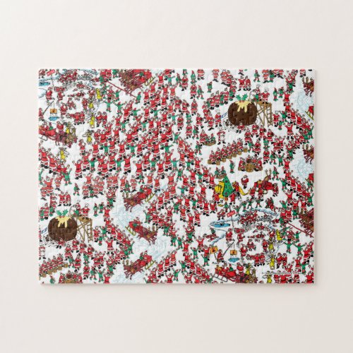 Wheres Waldo  Being Santa Jigsaw Puzzle