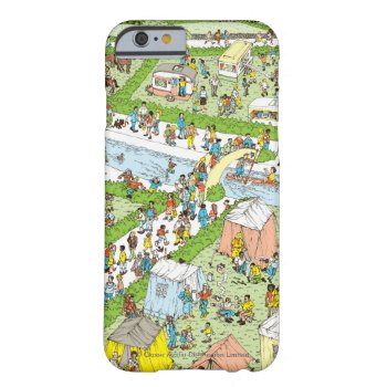 Where's Waldo Campsite Barely There Iphone 6 Case by WheresWaldo at Zazzle