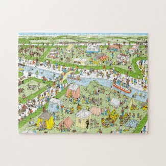 Where's Waldo Campsite Jigsaw Puzzle