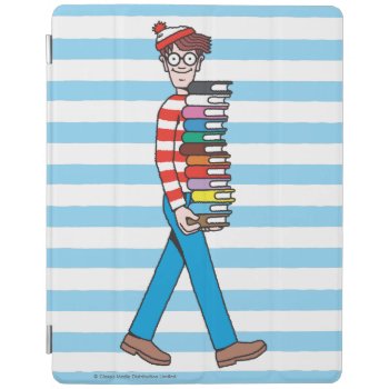 Where's Waldo Carrying Stack Of Books Ipad Smart Cover by WheresWaldo at Zazzle