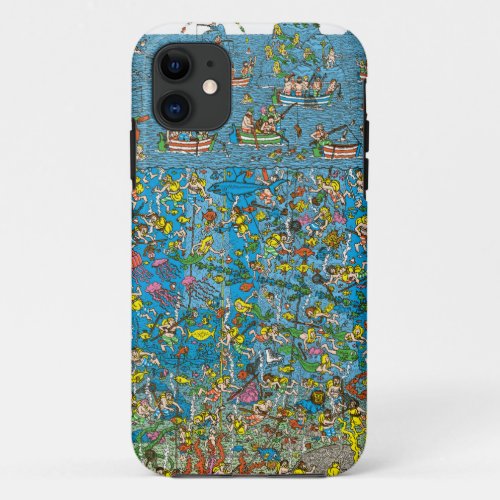 Wheres Waldo Deep Sea Divers iPhone 11 Case