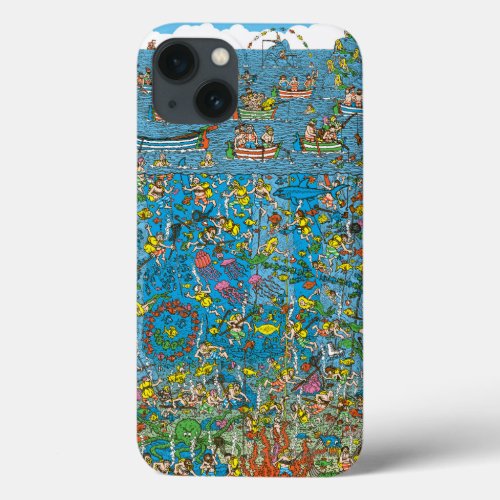 Wheres Waldo Deep Sea Divers iPhone 13 Case