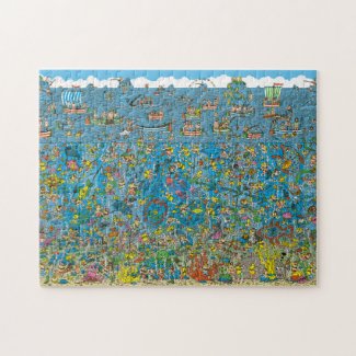 Where's Waldo Deep Sea Divers Jigsaw Puzzle