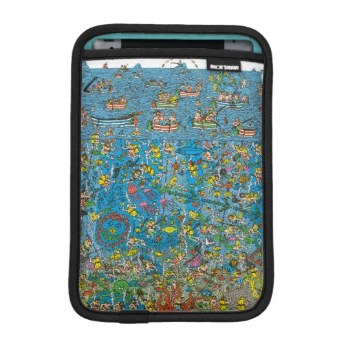 Wheres Waldo Deep Sea Divers Sleeve For iPad Mini