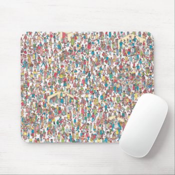 Where's Waldo | Department Store Mouse Pad by WheresWaldo at Zazzle
