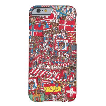 Where's Waldo Enormous Party Barely There Iphone 6 Case by WheresWaldo at Zazzle