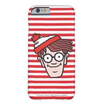 Where's Waldo Face Barely There Iphone 6 Case by WheresWaldo at Zazzle