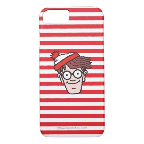 Wheres Waldo Face iPhone 87 Case
