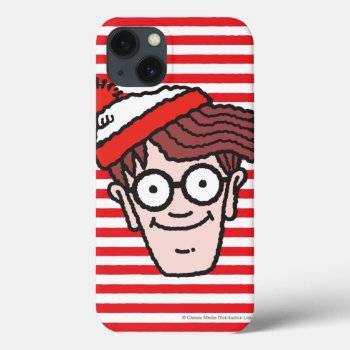 Where's Waldo Face Iphone 13 Case by WheresWaldo at Zazzle
