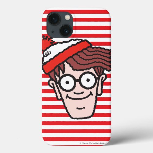 Wheres Waldo Face iPhone 13 Case