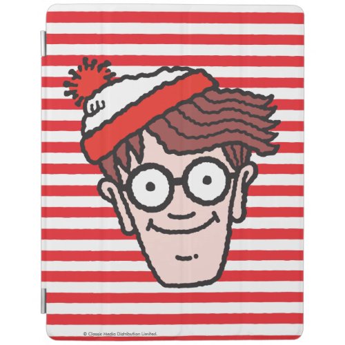 Wheres Waldo Face iPad Smart Cover