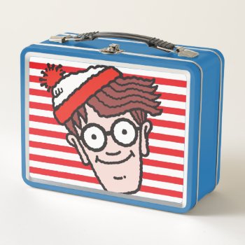 Where's Waldo Face Metal Lunch Box by WheresWaldo at Zazzle