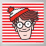Where's Waldo Face Poster