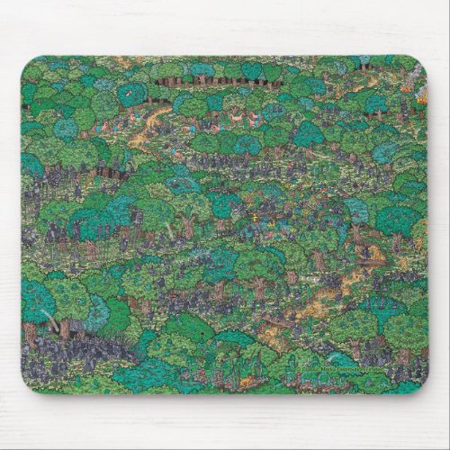 Wheres Waldo  Fighting Foresters Mouse Pad