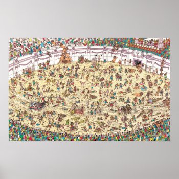 Where's Waldo | Fun And Games In Ancient Rome Poster by WheresWaldo at Zazzle