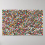 Where&#39;s Waldo | Gobbling Gluttons Poster at Zazzle