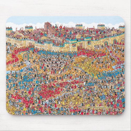 Wheres Waldo  Horseplay in Troy Mouse Pad