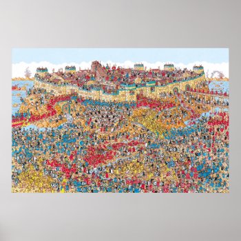 Where's Waldo | Horseplay In Troy Poster by WheresWaldo at Zazzle