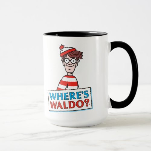 Wheres Waldo Logo Mug