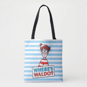 Where's Waldo Logo Tote Bag by WheresWaldo at Zazzle