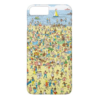Where's Waldo On The Beach Iphone 8 Plus/7 Plus Case by WheresWaldo at Zazzle