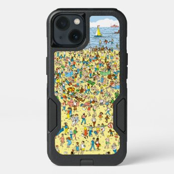 Where's Waldo On The Beach Iphone 13 Case by WheresWaldo at Zazzle