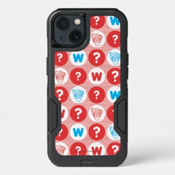 Where's Waldo Red  White And Blue Pattern Iphone 13 Case by WheresWaldo at Zazzle