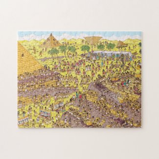 Where's Waldo | Riddle of the Pyramids Jigsaw Puzzle