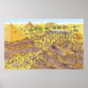 Where's Waldo | Riddle Of The Pyramids Poster by WheresWaldo at Zazzle