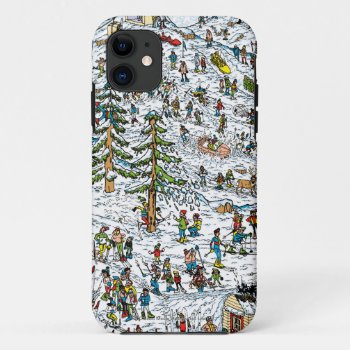 Where's Waldo Ski Slopes Iphone 11 Case by WheresWaldo at Zazzle