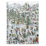 Where&#39;s Waldo Ski Slopes Notebook at Zazzle