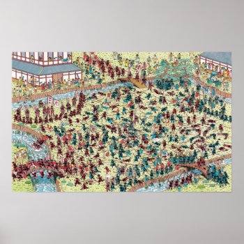 Where's Waldo | Trouble In Old Japan Poster by WheresWaldo at Zazzle