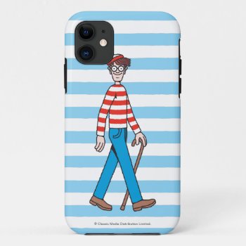 Where's Waldo Walking Stick Iphone 11 Case by WheresWaldo at Zazzle