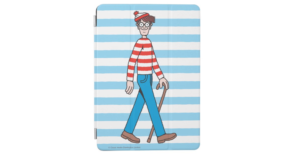 Where's Waldo Walking Stick iPad Air Cover | Zazzle.com