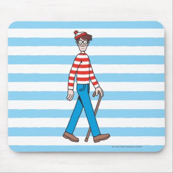 Where's Waldo Walking Stick Mouse Pad by WheresWaldo at Zazzle