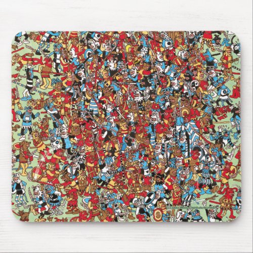 Wheres Waldo  What a Dog Fight Mouse Pad