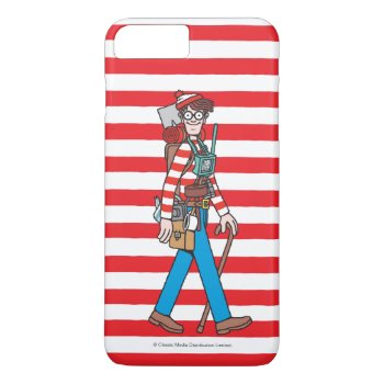 Where's Waldo With All His Equipment Iphone 8 Plus/7 Plus Case by WheresWaldo at Zazzle